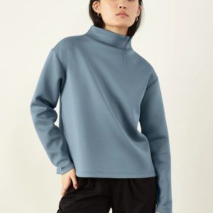 ADAY Like A Boss Sweatshirt, blue SUSTAINABLE VEGAN